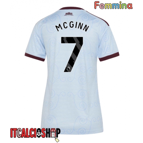 Aston Villa John McGinn #7 Terza Maglia Femmina 2026-27 Manica Corta